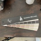 Vtg Sherwin Williams Paint Fan Deck Color Swatch Sample Book Interior 2001 Decor