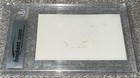 Jim Irwin Hand Signed Index Card - Bas Slab Nasa Astronaut Apollo 15 Moonwalker
