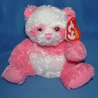 Ty Beanie Baby Dainty - Mwmt  pink Panda Bear 2007 