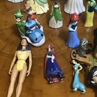 Lot Of 34 Disney Princess   More Figurines Figures Sparkle Cake Toppers 4  Pvc