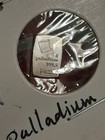 1 Gram Palladium Bar  9995 Fine Bar - Valcambi Suisse Palladium