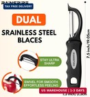 Rainspire Vegetable Peeler Potato Peelers For Kitchen  Sharp Stainless Steel Bla