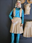 Vintage Marx  Cowgirl Jane West Doll Johnny West Action Figure With Accessorie 2