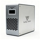New Upgraded Lucky Miner Lv07 Pro 3th s 50w Bitcoin Asic Solo Btc Doge Bel Miner