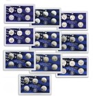 1999 - 2008 S Complete 50 State Proof Quarter Set Ogp Us Mint Box   Coa Lot 2251