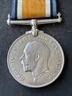 Reverend Bernard G  R  Hale-original British Ww1 War Medal