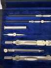 Vintage Keuffel   Esser K   E     anvil    Drafting Mechanical Tool Set In Case