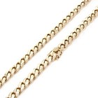Men s 14k Yellow Gold Solid Heavy Miami Cuban Link Chain Necklace 24  7mm 172g
