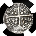 England  Henry Vi  1422-1461  Silver Penny  S-1845  Calais  Ngc Xf Details