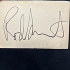 Vintage Rod Stewart Hand-signed Index Card   Album Cut     Authentic Signature