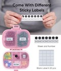     pill Organizer Container Small Travel Pill Box Daily Pill Case Medicine Holder