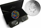Silver Coin 1oz Niue 2  2015 Chromadepth   3d Glasses Gift Holidays Christmas