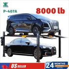 Xk P-407b 8000 Lb 4-post Heavy Duty Portable Storage Car Lift Auto Hoist Movable