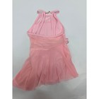 Shein Girls Pink Dance Leotard Mesh Skirt Strappy Back Size 5y Ballet Lyrical