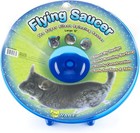 Durable 12-inch Flying Saucer Exercise Wheel For Small Pets - Colors Vary