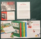 Orig Vintage Walt Disney Mailed Four Wonderful Worlds Ads Cover Letter Pamphlet