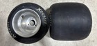 2 Hoosier A40 11 0 X 8 0-6  Tire Wheel Go Kart Racing Cart Drift Trike Barstool