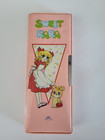 Vintage Japanese Pencil Case Magnetuc Sweet Rara Girl Manga Anime Rare
