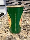 Carling s Red Cap Ale Straight Steel Pull Tab Beer Can Top Opened