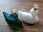 Vintage Collectable Cologne Perfume Decanters Emty Bottles Set Of 4