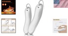 Elegant White Shoe Dryer With Ptc Technology For Quick Drying - Travel-friendly