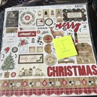 Carta Bella Christmas Scrapbook Kit Holiday Theme Double-sided Papers   Sticker