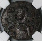 1020 Ngc Ch Au Jesus Christ Byzantine Follis Anonymous Class A3 4 5  25072501c 