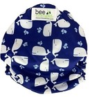 Reusable Adjustable Cloth Diaper With Whales Print By Bee Changed  One Size Fits