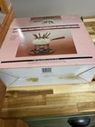 Pfaltzgraff The Tea Rose Collection Fondue Set 2 1 4 Qt Porcelain   Steel