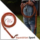 Cowhide Leather Bullwhip 04 To 10 Feet Long 12 Plaits Rope Core Whip