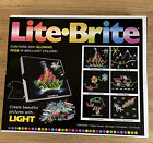 Lite-brite Magic Screen Set 206 Pegs   6 Templates Light Bright Box Brand New