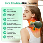 Heated Kneading Neck Massager With Shiatsu For Upper Back Cervical Pain Relief