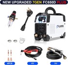 Flaring 65 Amp Touch Arc Plasma Cutter Machine 120 240v Digital Display