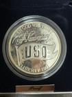 1991 S One Dollar Uso Silver Dollar 90  Silver Proof San Francisco W  Coa   Box