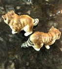 Vintage Pair Of Raccoons Ceramic Great Condition