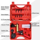 Hand Held Vacuum Pressure Pump Tester Set Brake Fluid Bleeder Bleeding Kit  box