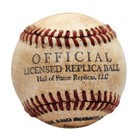 Satchel Paige Autographed 1950s Baseball  Replica Licensed By Paige Estate