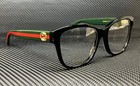 Gucci Gg0038on 011 Black Green   Red Women s 54 Mm Eyeglasses