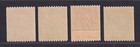 Canada Scott 131-134 Vf Mh mnh 1915-1924 Kgv Admiral Coils Perf 12 Horz Scv  162