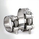 Jubilee Super Clamps Heavy Duty Exhaust Supra T Bolt Stainless Marine Steel Clip