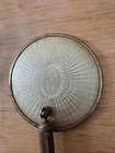 Vintage Brass Handheld Vanity Mirror