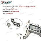 5pcs Dental Handpiece Bearings P4 Ceramic Bearing High Speed For Kavo Nsk Sirona