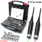 Red green Laser Bore Sighter Collimator Bore Sight Kit For 0 17 To 12ga Caliber