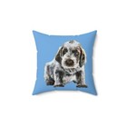Spinone Italiano Spun Polyester Throw Pillow