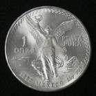 1982 Mexico Libertad Uncirculated 1 Onza Plata Pura Silver