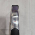 Wahl Cordless Hair Trimmer Silver Black Precision Grooming 9918d Mens