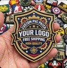 Custom Pvc Rubber Logo Patch   3d Silicone Label   Personalized Logo Patches 