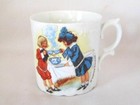 Adorable Antique Buster Brown Child s Porcelain Teaset Mug Germany