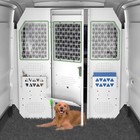 Midroof Cargo Van Safety Partition Bulkhead For 2015-24 Ford Transit 150 250 350