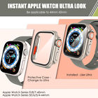 For Apple Watch Series 9 8 7 6 5 4 Se2 Se 44mm 45mm Case Cover Screen Protector